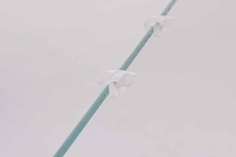 LANDEN Low-Profile Clear Acrylic Aquarium Cover Clips for 4mm Glass Lid (3.5mm Gap per Side) - 12pcs, Minimalist, Fits Rimless Tanks of All Thicknesses - Image 5