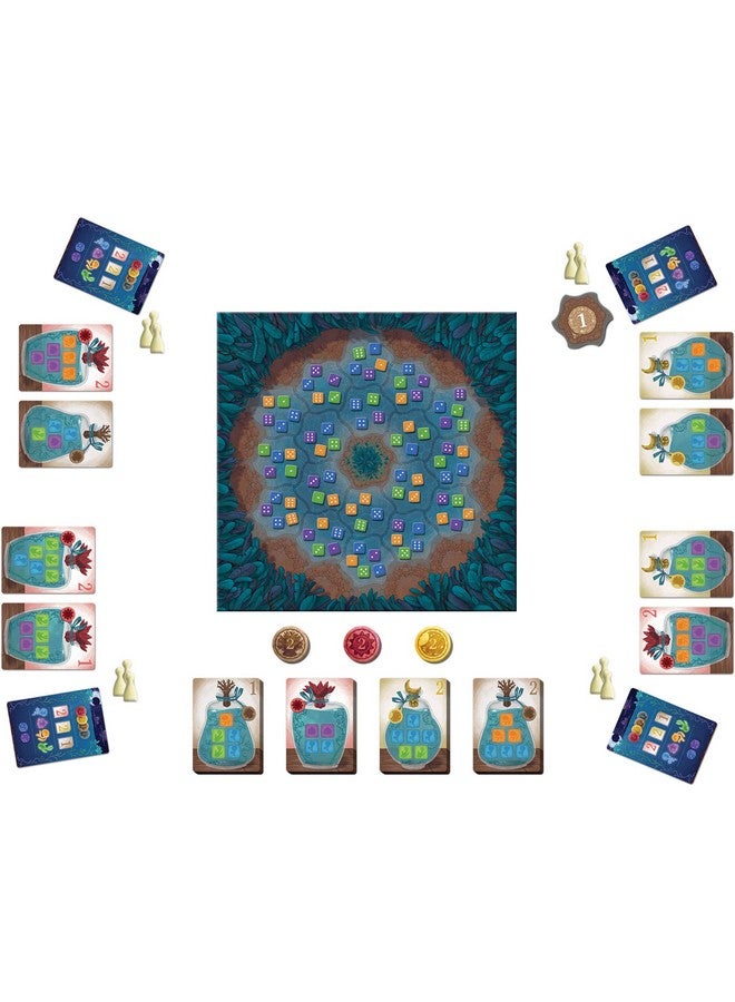 Z-Man Games Z-Man Games Noctiluca Board Game - Dive into The Glowing Depths in This Colorful Dice Game! Strategy Game for Kids & Adults, Ages 8+, 1-4 Players, 30 Minute Playtime, Made  - Image 5