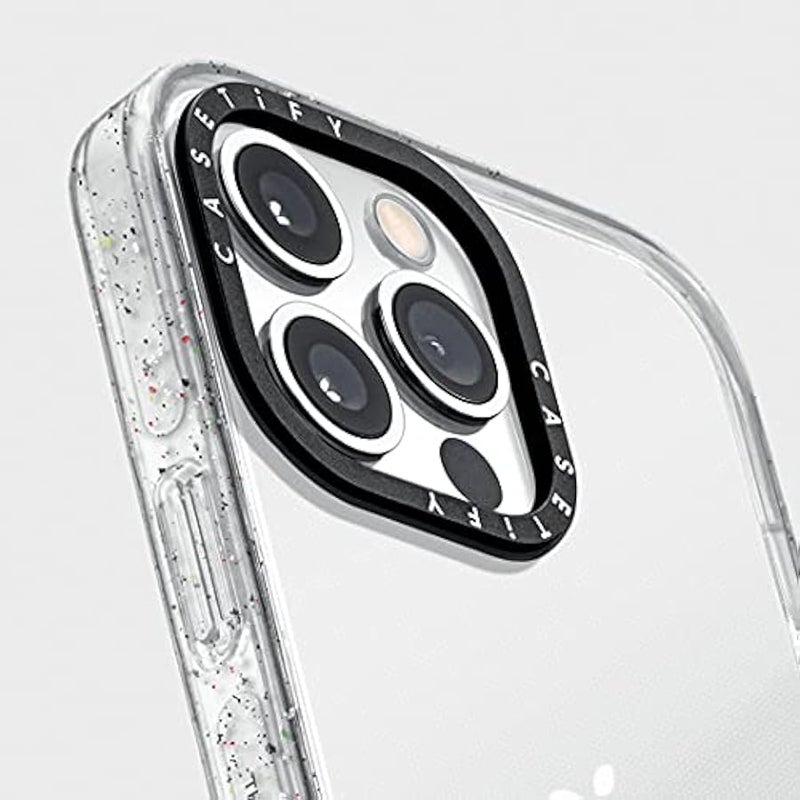 Casetify Impact Crush iPhone 13 Pro Case 【6.6ft Drop Protection】 - Clear Black - Image 5