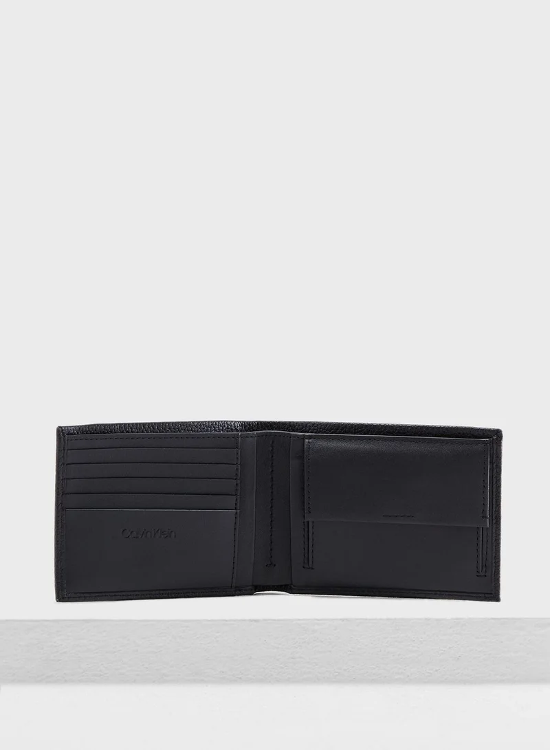 CALVIN KLEIN Pebble Plaque Coin Wallet