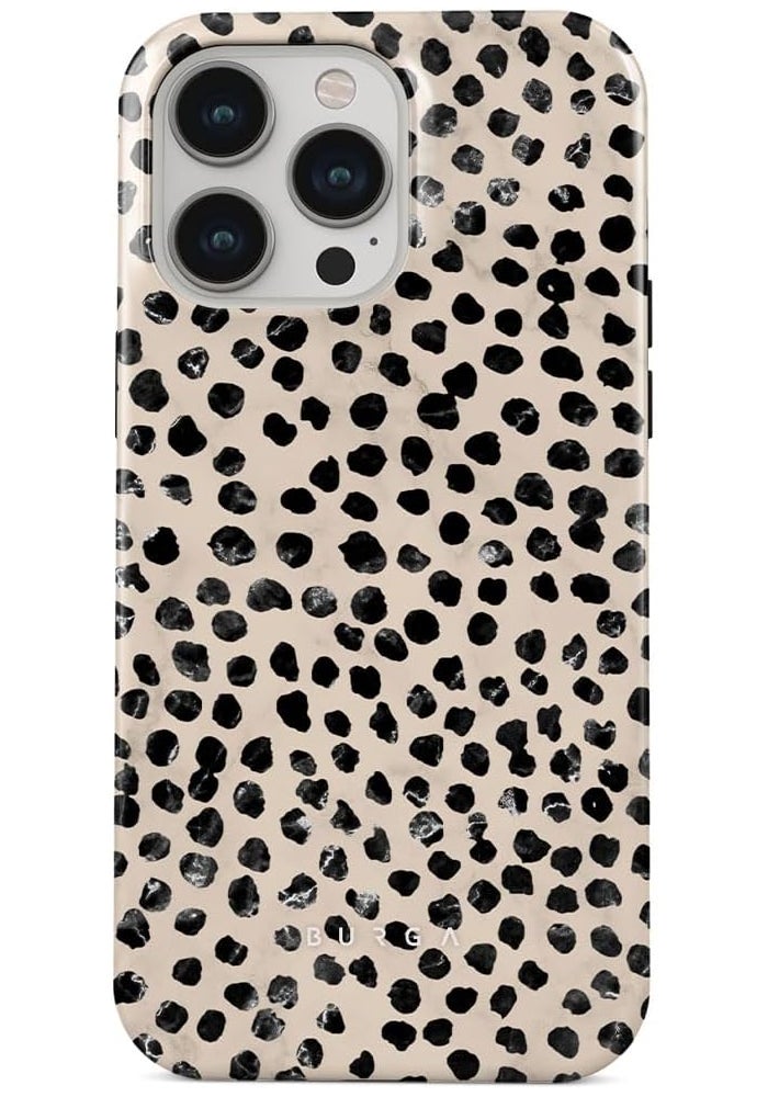 BURGA iPhone 15 Pro Case - Trendy Aesthetic Polka Dot Design with Maximum Protection - Image 1