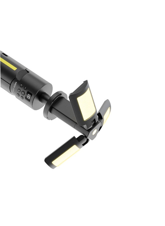 GREEN LION Trio Beam Tripod Camping Light / IP54 Water-Resistant / 1000 Lumens / Adjustable Brightness / 180 LED Lamp Beads / RGB Color Temperature / 4-80 Hours Runtime / SOS Mode / Type-C Charging - Image 5