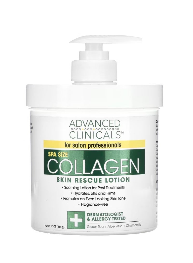 أدفانسد كلينيكال لوشن كولاجين لتجديد البشرة خالٍ من العطور 16 أونصة (454 جم) - Image 1