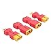 OliRC 4pcs No Wires Connector XT60 XT60 to TPlug Style Male Female Connector AdapterC174 - Image 3