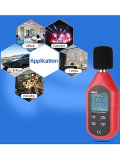 UNI-T UT353 شاشة الكريستال السائل الصغيرة مستوى الصوت الرقمي متر أداة قياس الضوضاء ديسيبل مراقبة تستر 30-130dB  - Image 5
