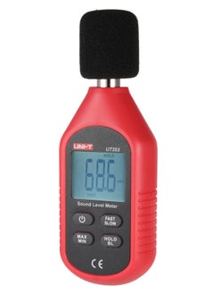 UNI-T UT353 شاشة الكريستال السائل الصغيرة مستوى الصوت الرقمي متر أداة قياس الضوضاء ديسيبل مراقبة تستر 30-130dB  - Image 2