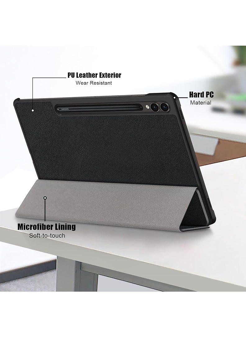 Theodor Protective Flip Case For Samsung Galaxy Tab S9 Plus With Trifold Stand Auto Wake Sleep Shockproof Cover Anti social social club copy  - Image 3