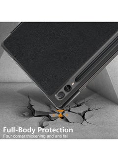 Theodor Protective Flip Case For Samsung Galaxy Tab S9 Plus With Trifold Stand Auto Wake Sleep Shockproof Cover Anti social social club copy  - Image 4