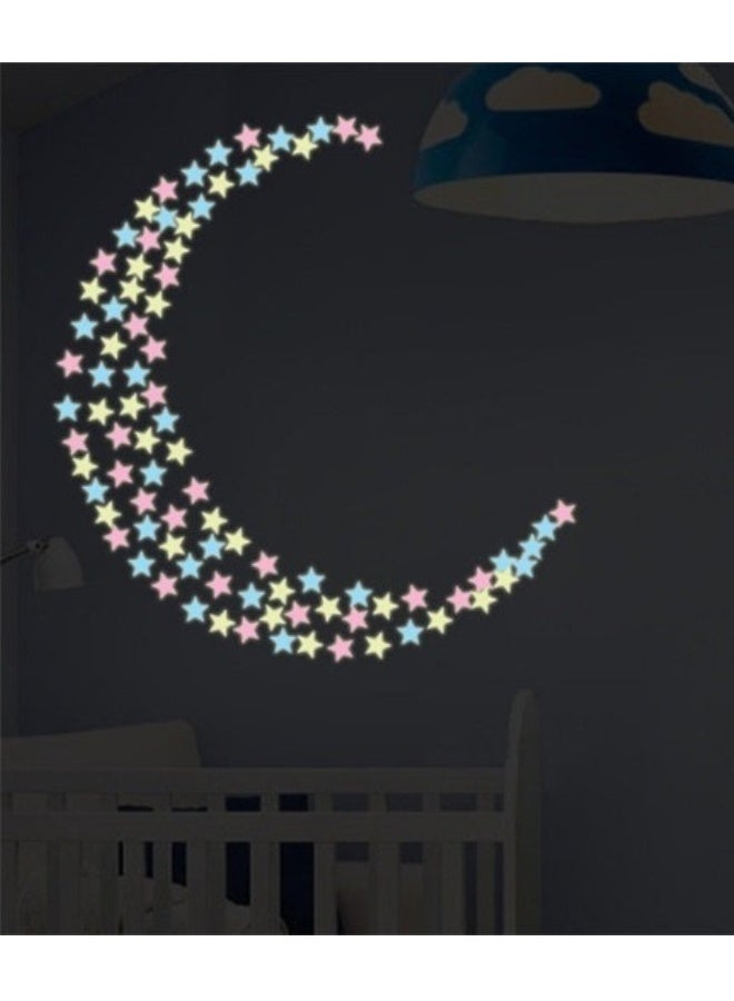 500 Glow in the Dark Star Stickers - Kids Room Wall Decor - Create a Starry Sky - Image 1