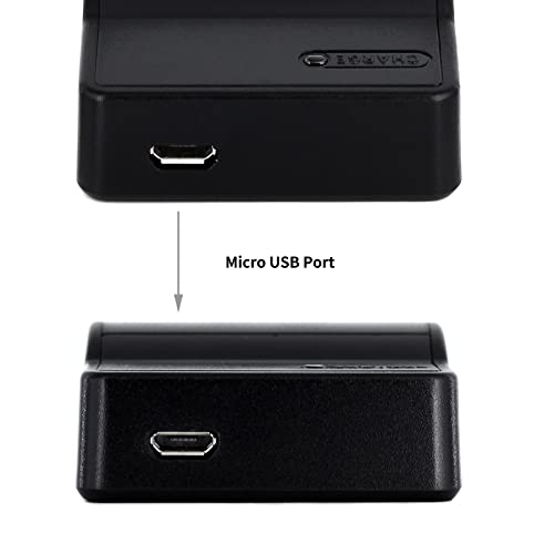 Norifon USB Charger for Pentax 645D, 645Z, K-01, K-3, K-5, K-5 II, K-5 IIs, K-7 Cameras and More (8.4V Output) - Image 5