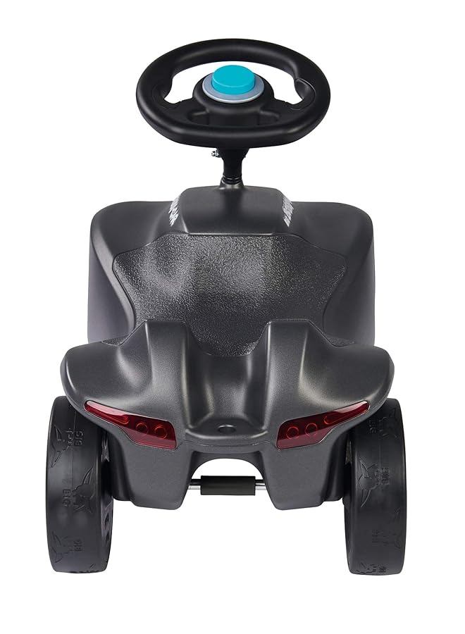 BIG Spielwarenfabrik 800056243 Bobby Car Neo Anthrazit Rutschfahrzeug Für Drinnen Und Draußen Kinderfahrzeug Mit Flüsterreifen Two Wheel Rims Colours To Change For Children From 1 Year Old Charcoal - Image 5