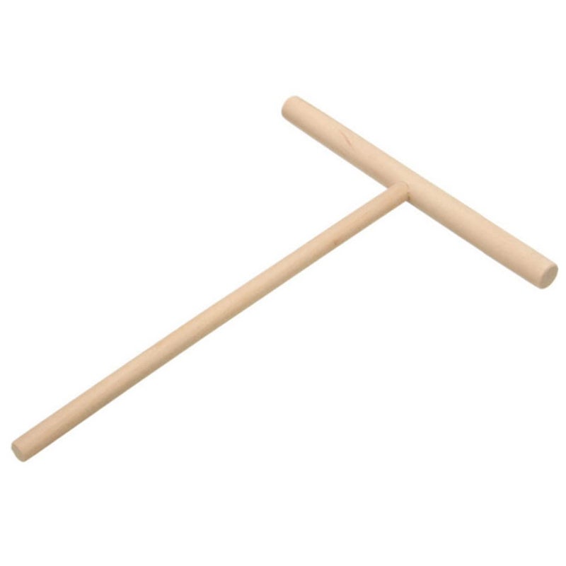 Wooden Crepe Spreader Beige Kitchen Tool 15 5 X 12 Cm Dough Distributor - Image 2
