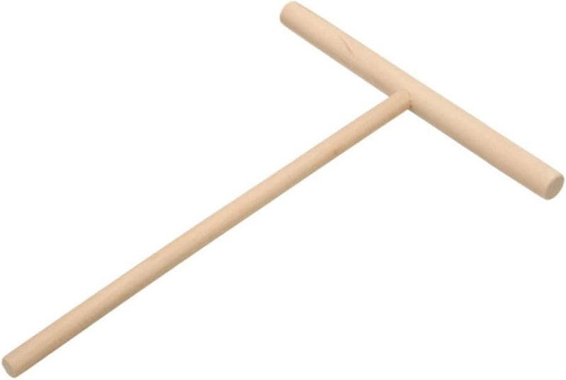 Wooden Crepe Spreader Beige Kitchen Tool 15 5 X 12 Cm Dough Distributor - Image 1