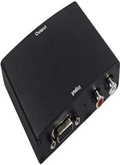 Generic Generic Vga to hdmi converter box - black 