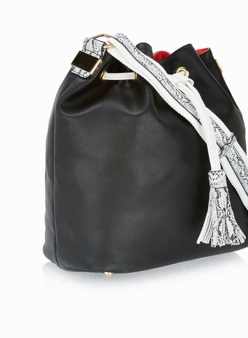 LYDC London Pull String Hobo