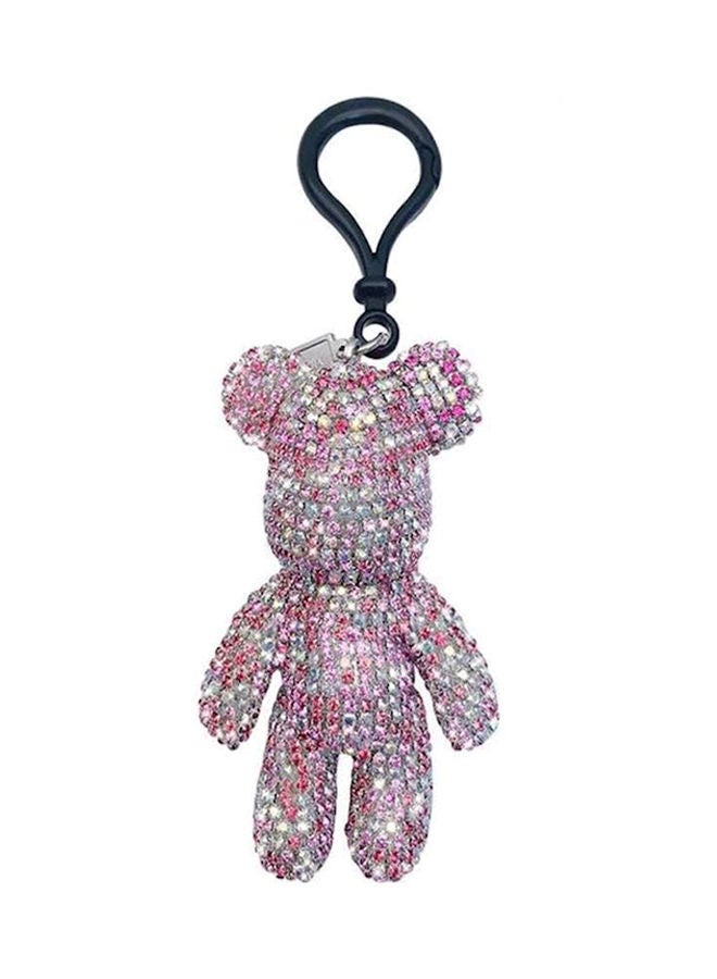 NIBEMINENT Fashion Handbag Car Keychain Pink