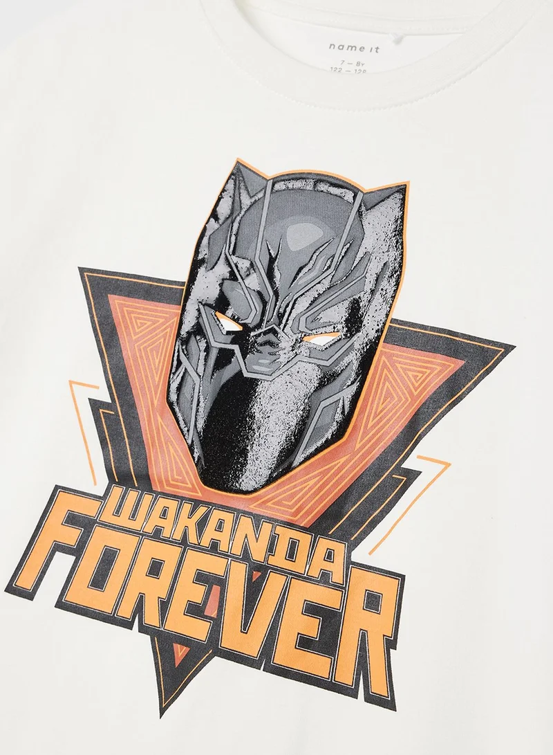 NAME IT Kids Black Panther T-Shirt