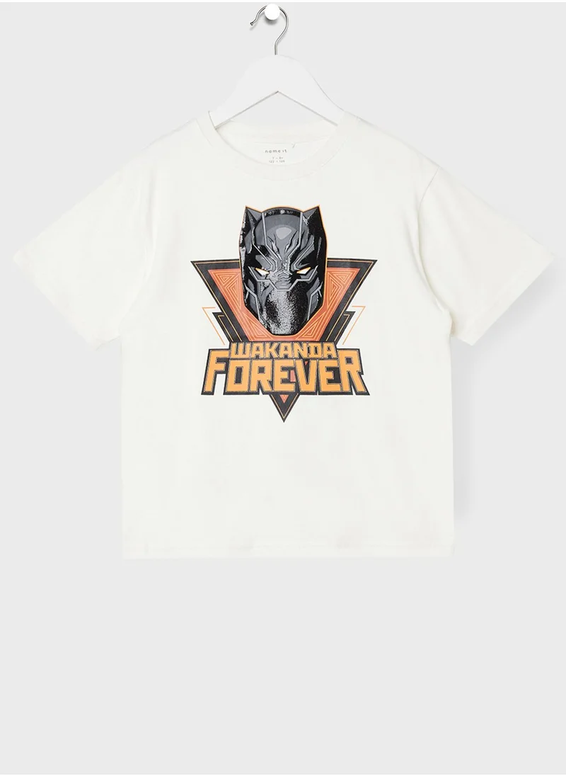 NAME IT Kids Black Panther T-Shirt