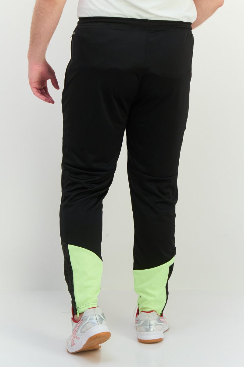 PUMA سروال رياضي للرجال بشعار العلامة التجارية، خارجي، أسود - Image 3