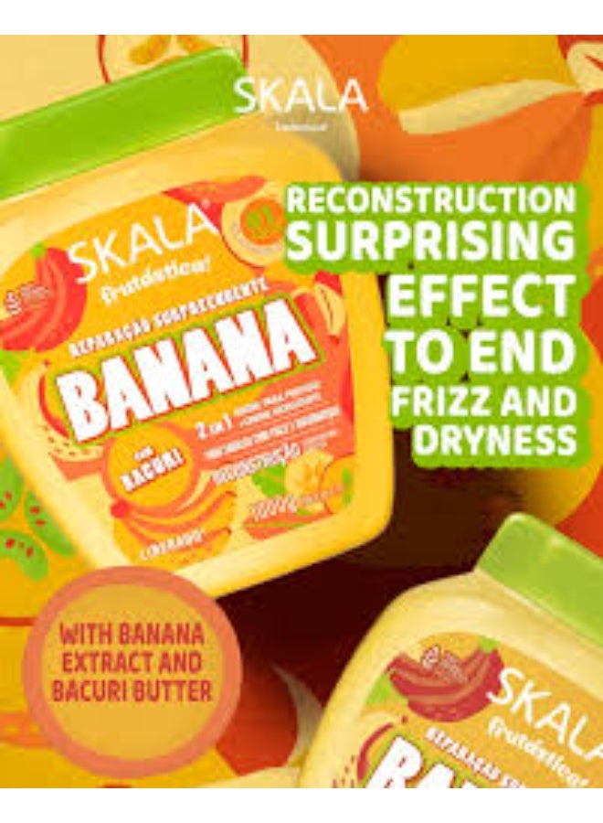 BEAUTY FORMULAS Brasil Banana & Bacuri Conditioning Cream | Ideal for Smooth, Frizzy, Dry, Curly, Oily, Weak & Damaged Hair - Image 4