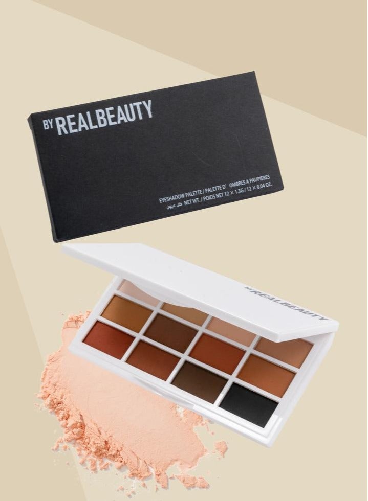 ريال بيوتي لوحة ظلال العيون الاحترافية 12 لونًا متعددة الألوان - Image 4