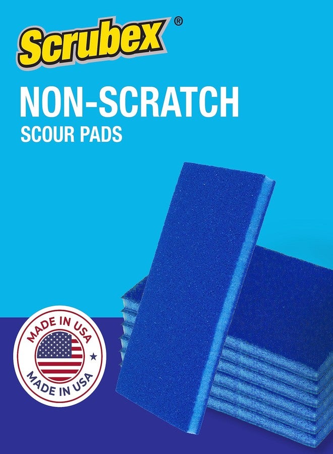 Scrubex وسادات تنظيف سكرابكس المقاومة للخدوش والروائح، متعددة الأغراض لتنظيف المطبخ والمنزل، آمنة لأواني الطهي غير اللاصقة (12 وسادة تنظيف) - Image 2