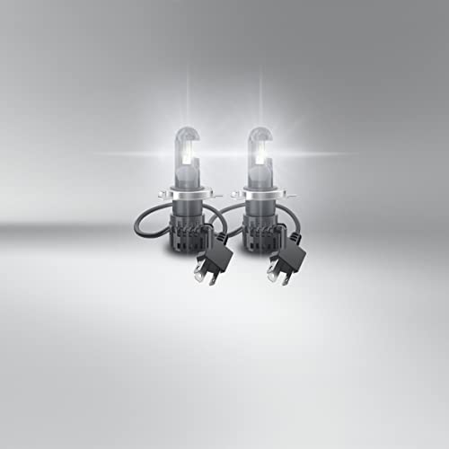 Osram Night Breaker H4 LED; Up to 230 Percent More Brightness, Legal Low and High Beam with Road Legal in Germany and Austria, Black - Image 4