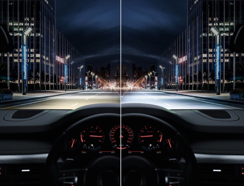 Osram Night Breaker H4 LED; Up to 230 Percent More Brightness, Legal Low and High Beam with Road Legal in Germany and Austria, Black - Image 5