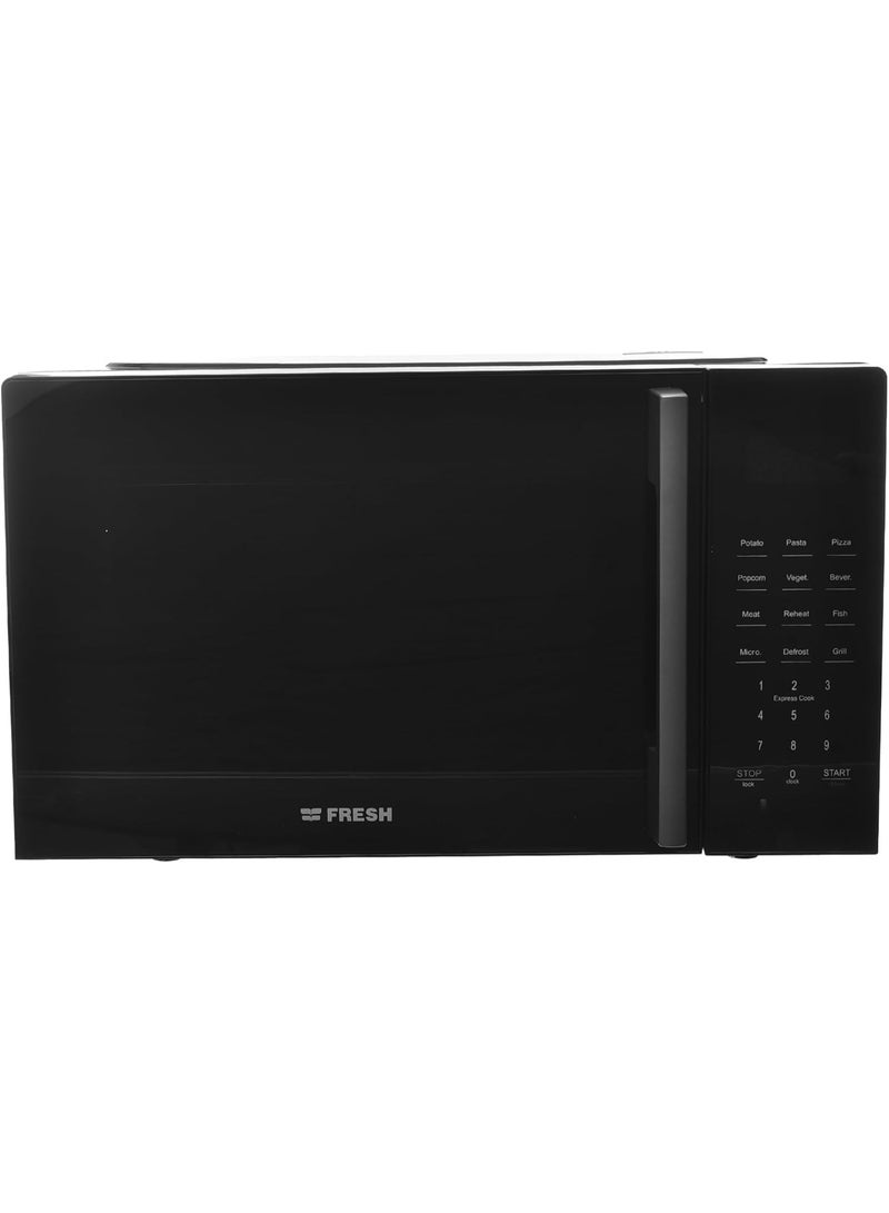 Fresh Microwave Oven 25L, Black - Model FMW-25KC-BW - Image 1