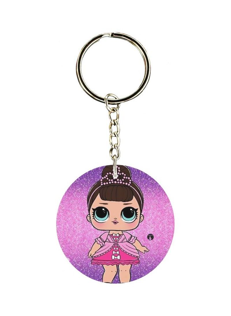 RKN Cartoon Printed Keychain