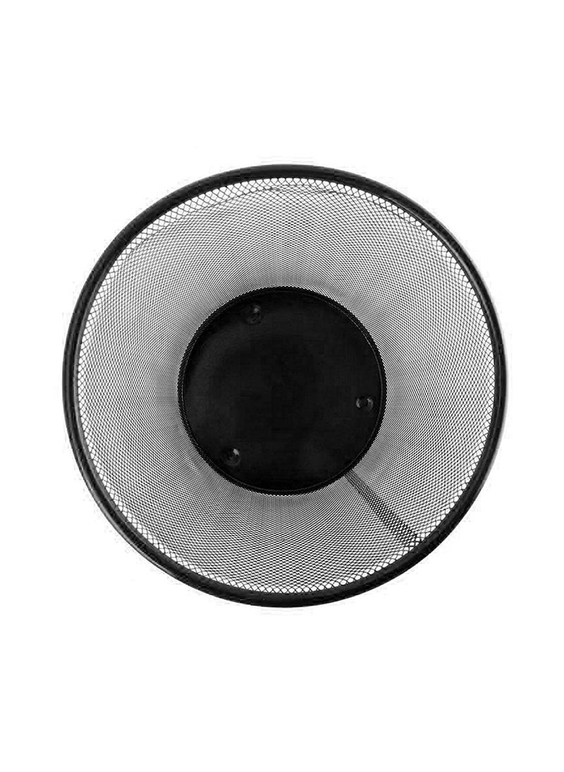 MSA MSA Metal Mesh Dustbin for Waste Papers Black  - Image 4