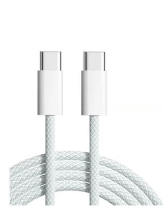 Original Apple iPhone charger, Type C to Type C, fabric iPhone cable, 60 watts, Apple iPhone PD cable for data synchronization and high-quality charging from Type C to Type C, connecting it to iPhone 15 and 16, iPad, Wi-Fi, iPad - pzsku/ZE439BA8D09AC26B50564Z/45/_/1730800386/b701d2ca-f741-42a9-8d7f-230adf1d020b