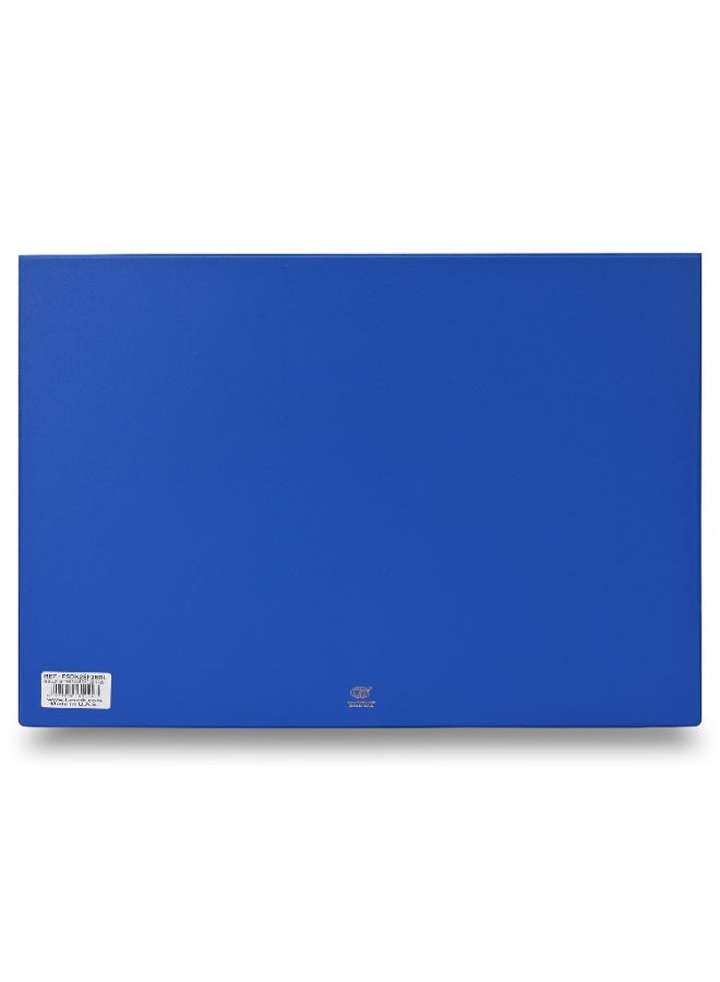 FIS مخطط السنة 2026 - لوحة مكتب من PVC زرقاء، 490x340 مم، 12 ورقة شهرية، ثنائية اللغة (إنجليزية/فرنسية)، مثالية للاستخدام على المكتب، ملاحظات يومية وتذكيرات - FSDK2EF26BL - Image 4