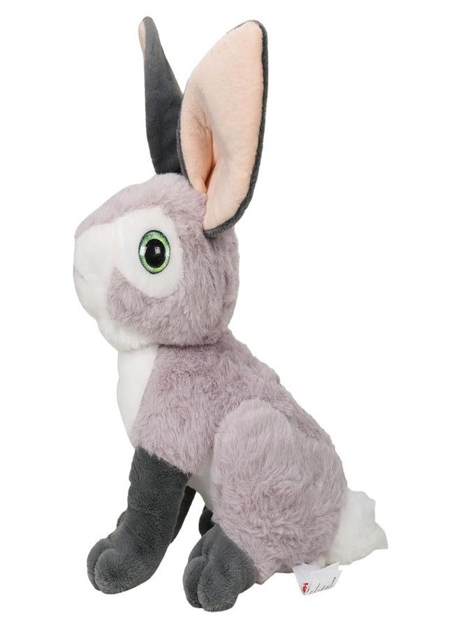 STRIDERS لعبة أرنب ستريدرز القطيفة الناعمة للأطفال - رمادي | حيوان محشو لطيف للأطفال | أرنب ناعم محبوب للبنات والأولاد | لعبة قطيفة ناعمة لوقت لعب آمن - Image 3