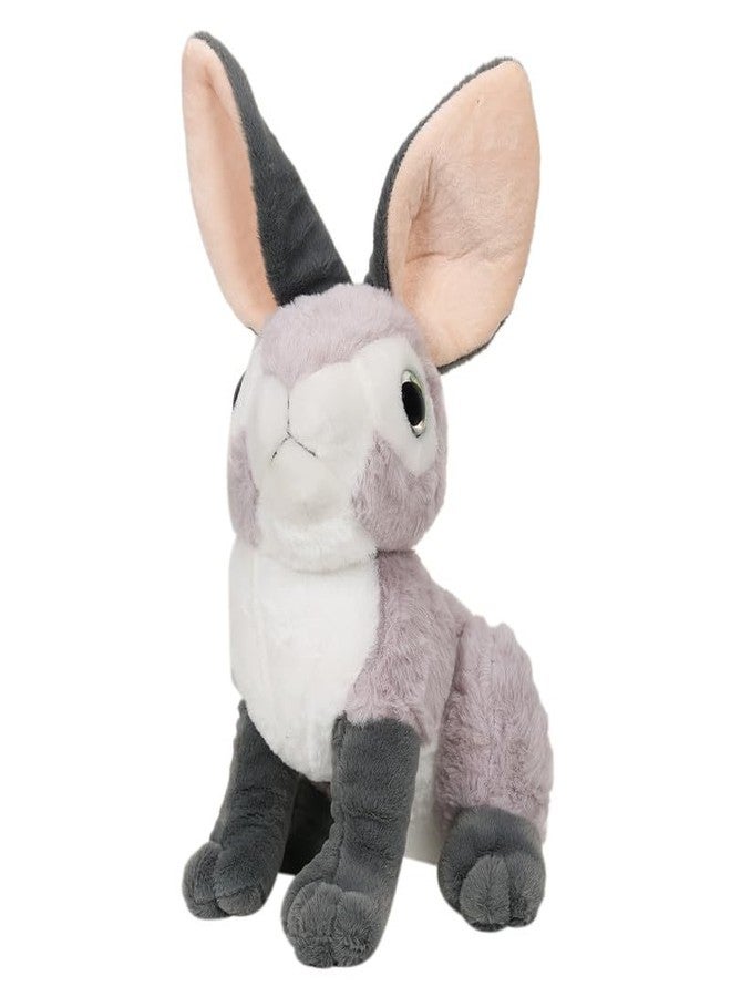 STRIDERS لعبة أرنب ستريدرز القطيفة الناعمة للأطفال - رمادي | حيوان محشو لطيف للأطفال | أرنب ناعم محبوب للبنات والأولاد | لعبة قطيفة ناعمة لوقت لعب آمن - Image 2