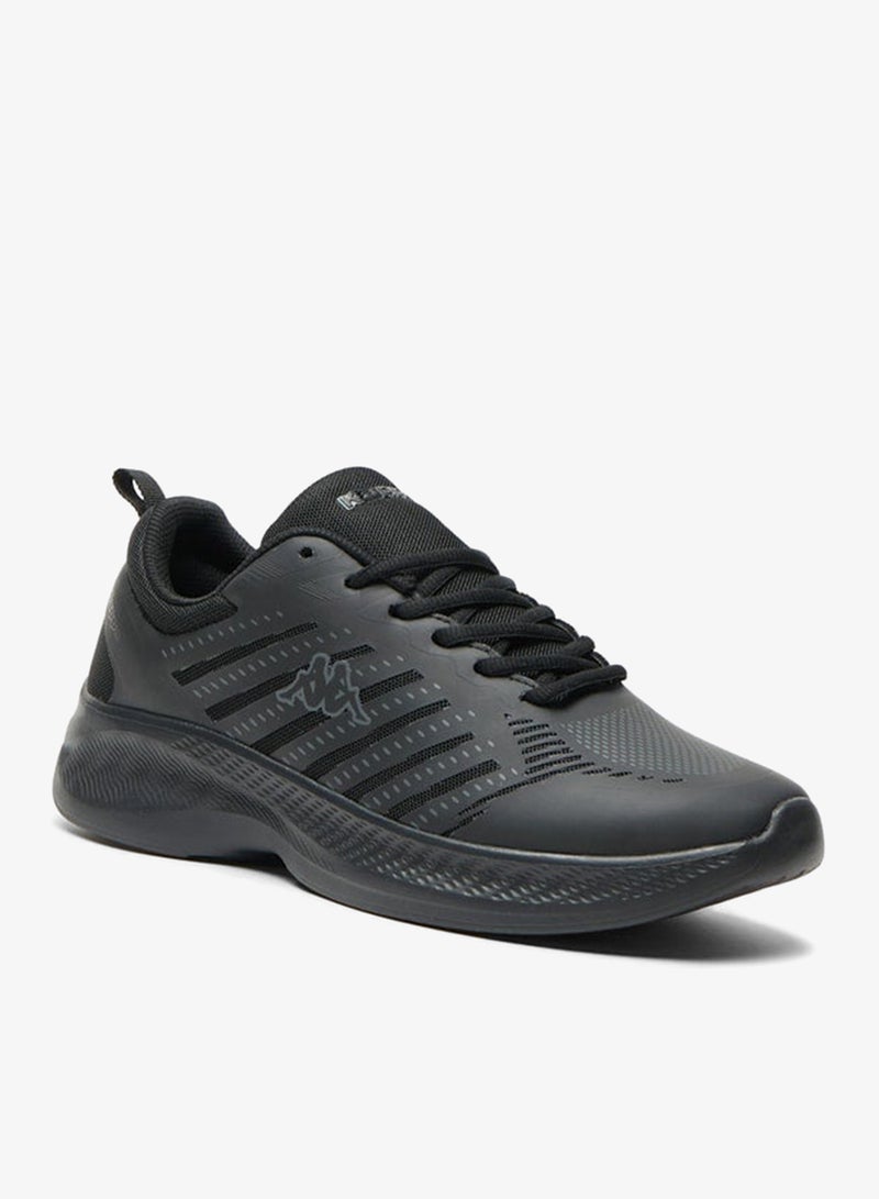 Kappa Men's Textured Sports Shoes with Lace-Up Closure - Image 2