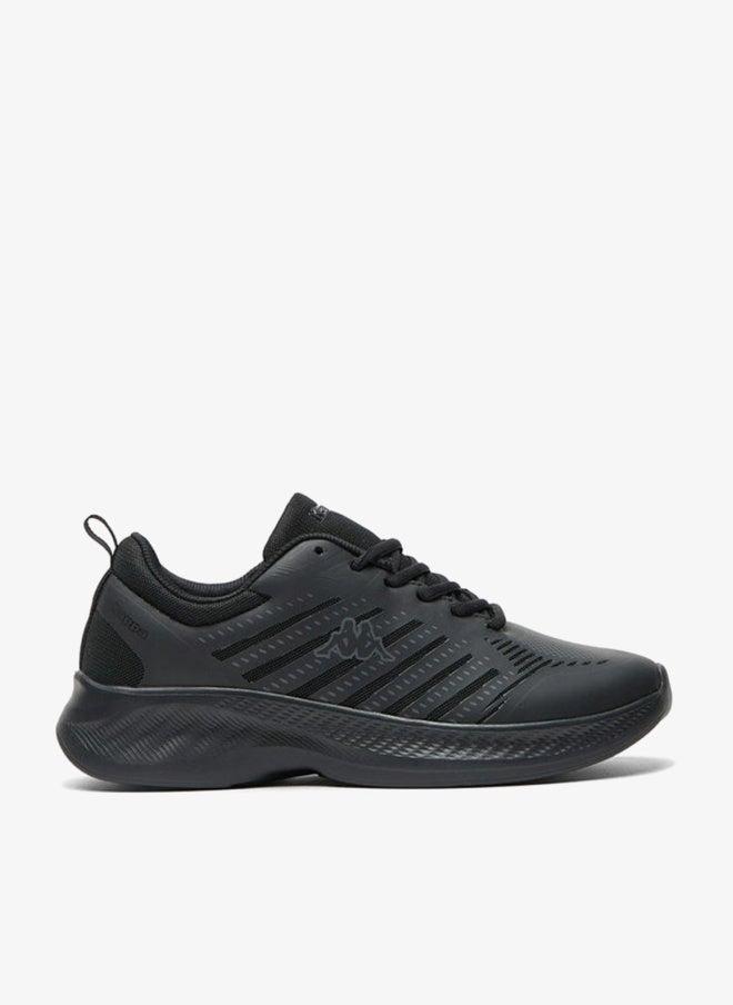 Kappa Men's Textured Sports Shoes with Lace-Up Closure - Image 1
