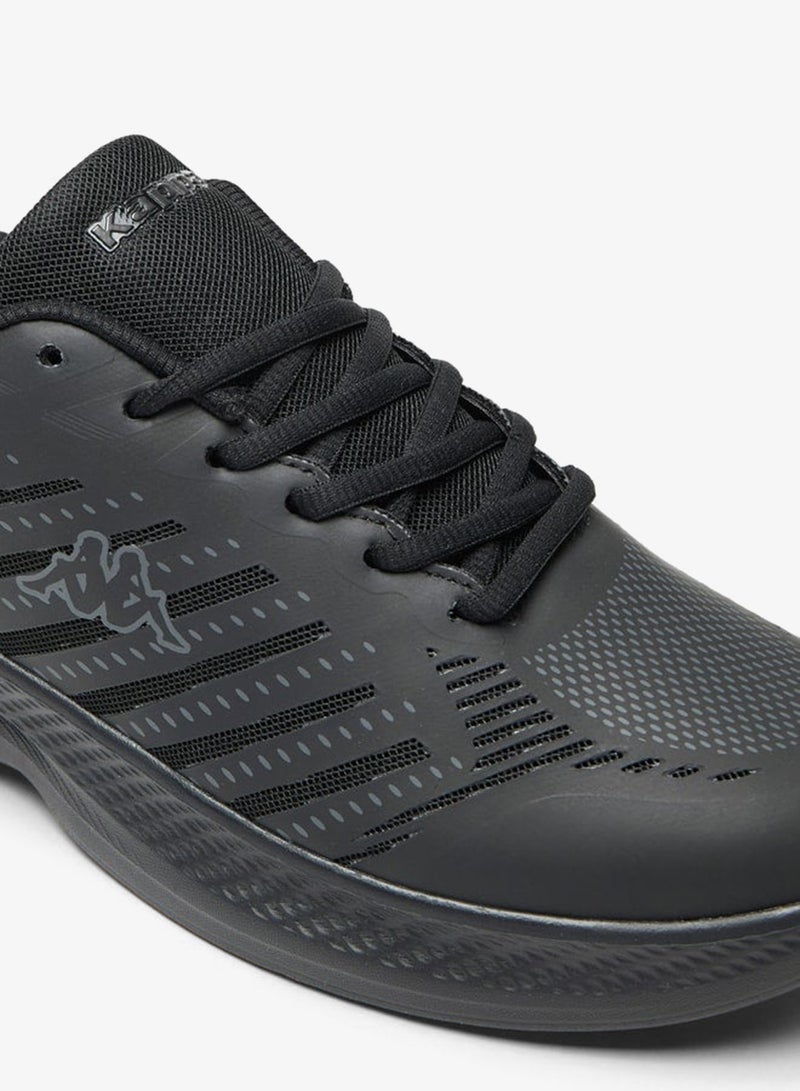 Kappa Men's Textured Sports Shoes with Lace-Up Closure - Image 5