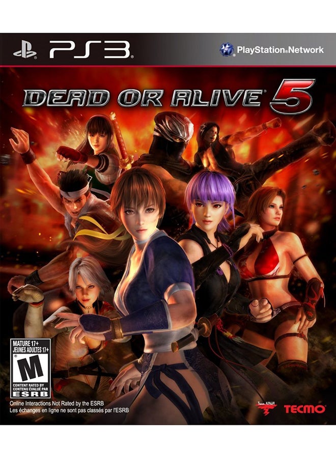 كوي تيكمو لعبة Dead or Alive 5 (النسخة العالمية) - قتال - playstation_3_ps3 - Image 1