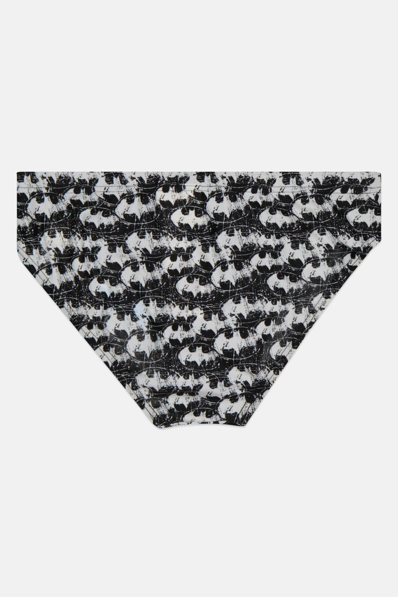 arena Arena x Batman Kids Boy Brand Logo Bikini Bottom, Multicolor - Image 2