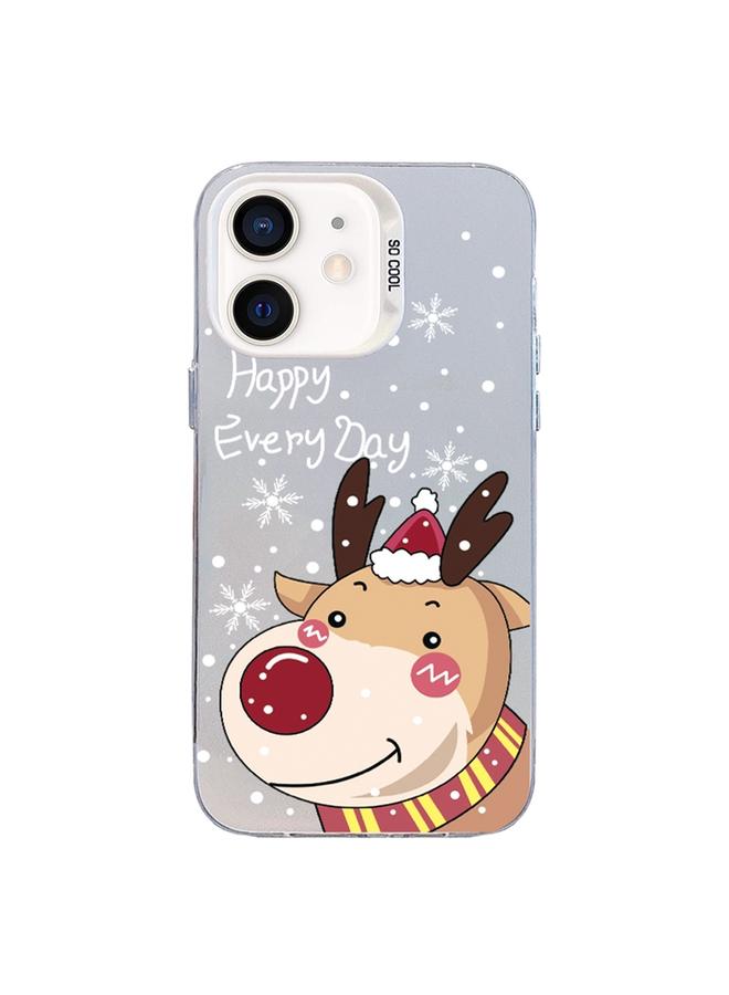 Zaboon Case For iPhone 11 Christmas Series PC Full Coverage Pattern Phone Case - Image 1