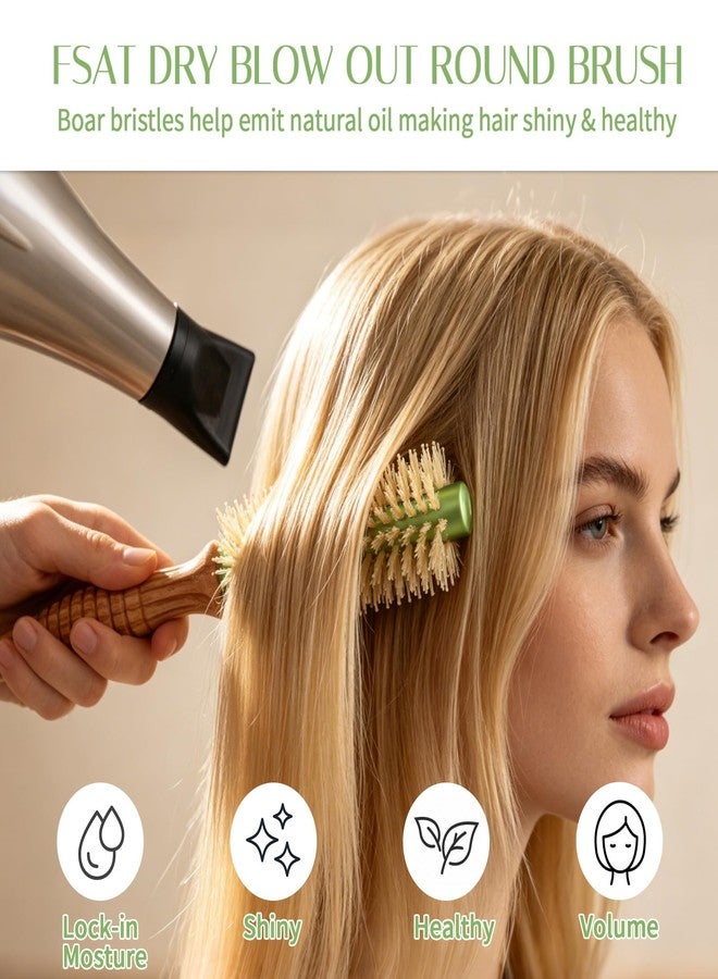 BESTOOL Small Round Brush for Blow Out,Adds Volume,Less Breakage & Frizz - Image 2