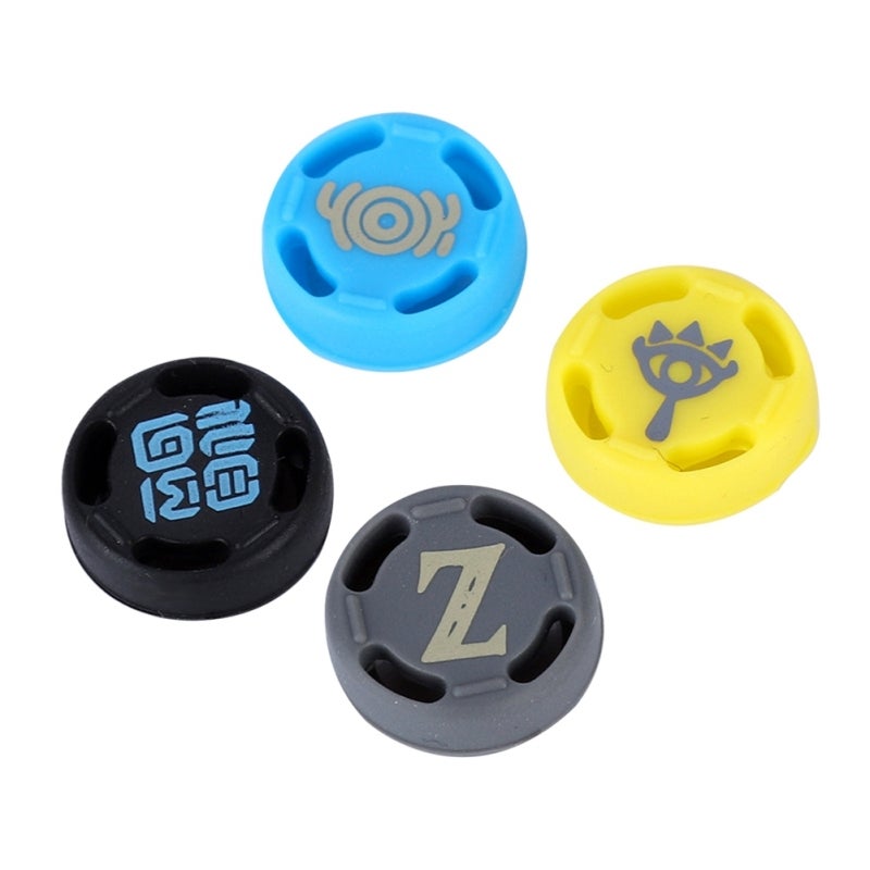 Nintendo Switch Joystick Caps Silicone Thumb Grip Cover Multi Colors - Anti Slip Elastic Hard Silicone Replacement for Switch Gaming Protection - Image 1