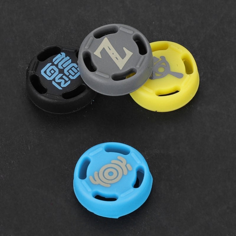 Nintendo Switch Joystick Caps Silicone Thumb Grip Cover Multi Colors - Anti Slip Elastic Hard Silicone Replacement for Switch Gaming Protection - Image 2