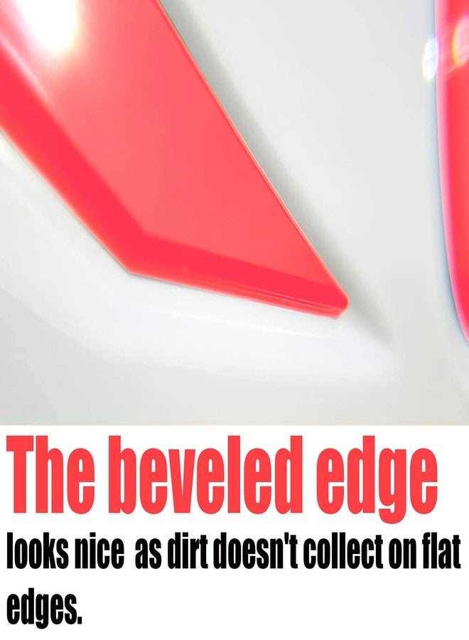 AUTO SAFETY Tailgate Insert Letters Compatible with 2019 2020 2021 2022 2023 3D Emblems with Strong 3-M Adhesive Red, xflhong2 - Image 4