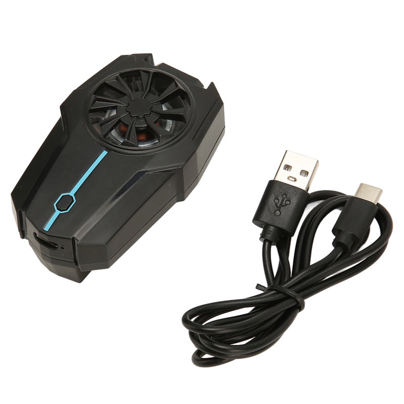Phone Cooling Fan Super Silent Mobile Phone Radiator Cooler Clip for Playing Games Watching Videos - Image 1