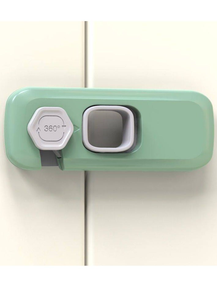 Child safety door and refrigerator lock  - Image 3