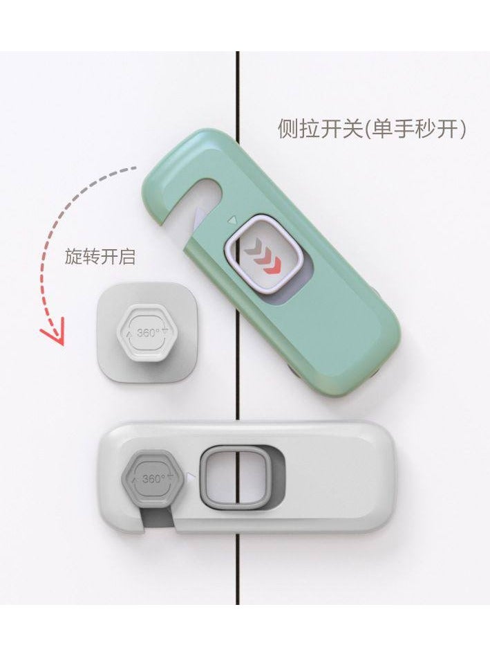 Child safety door and refrigerator lock  - Image 4