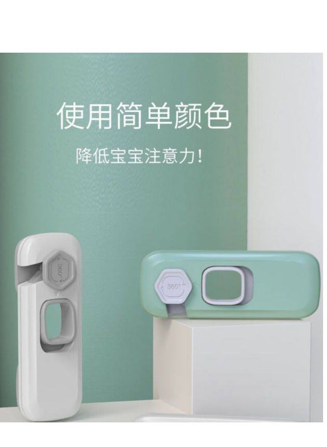 Child safety door and refrigerator lock  - Image 2