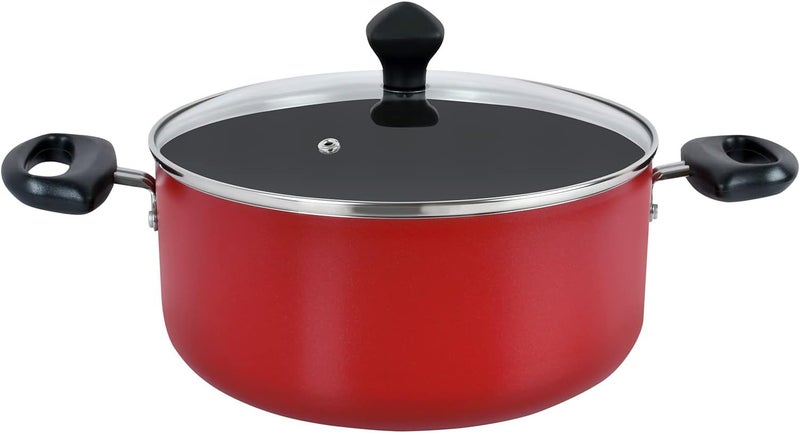 برستيج مجموعة أدوات مطبخ Prestige PR21952 مكونة من 8 قطع، من الألمنيوم الأحمر - Image 2